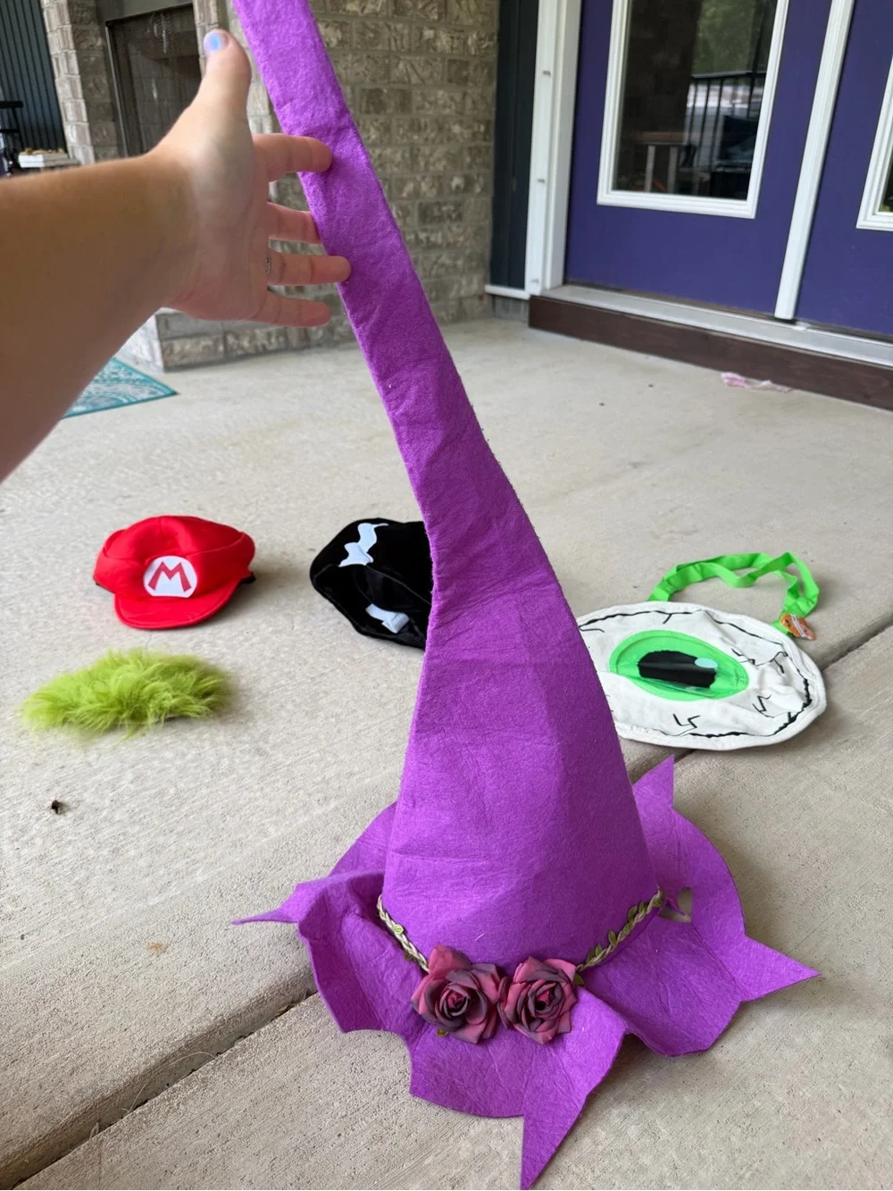 Bundle of Halloween Costume Hats and accessories